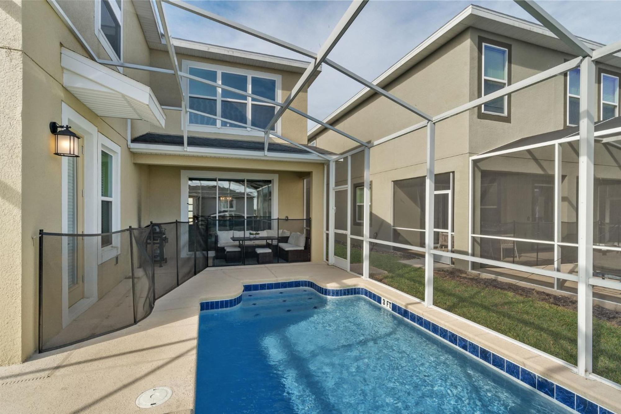 Luxury 5Bed Home With Pool And Game Room Kissimmee Bagian luar foto